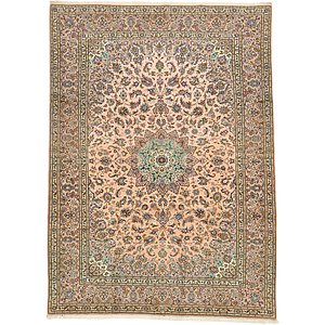 8' 4 x 11' 6 Kashan Persian Rug