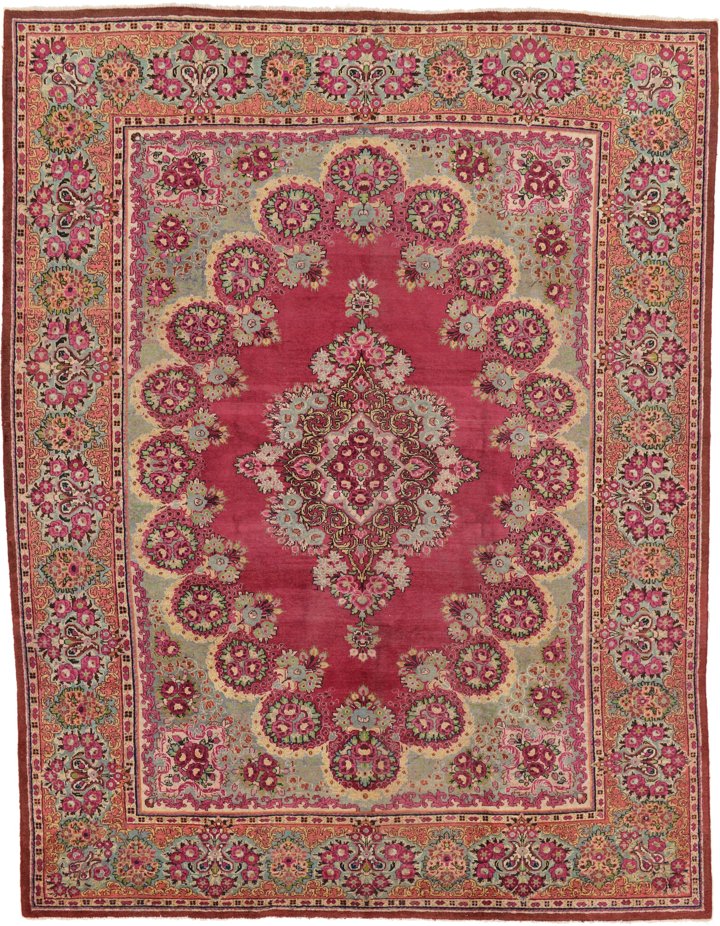 Red 12' x 15' 5 Farahan Persian Rug eSaleRugs