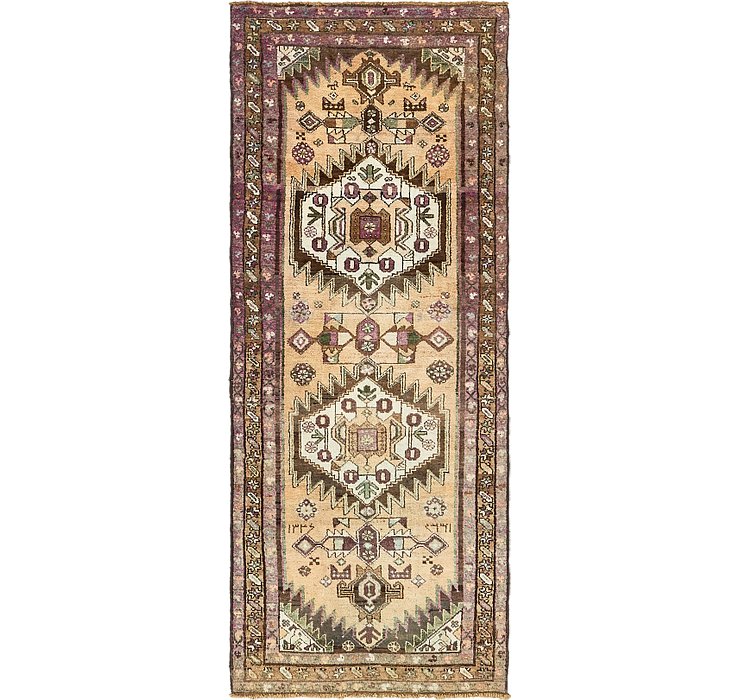 3' 4 x 8' 9 Hamedan Persian Runner ...
