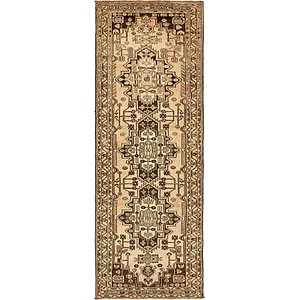 3' 7 x 10' Hamedan Persian Runner ...