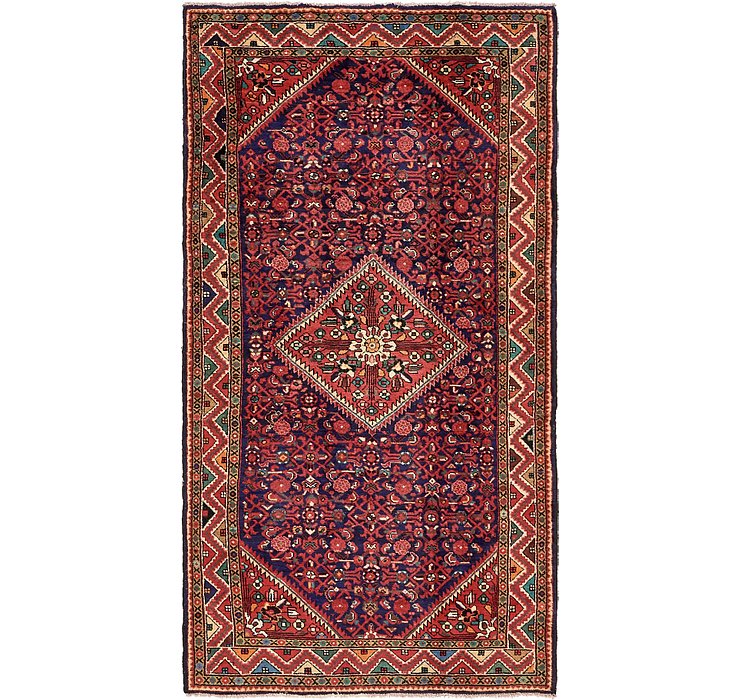 5' 3 x 10' Hossainabad Persian Rug
