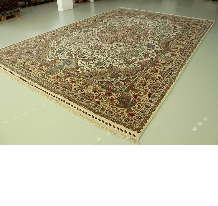 11' 4 x 16' 8 Tabriz Persian Rug