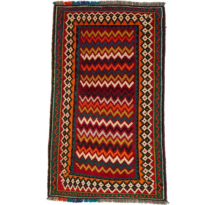 3' 9 x 6' 2 Ghashghaei Persian Rug