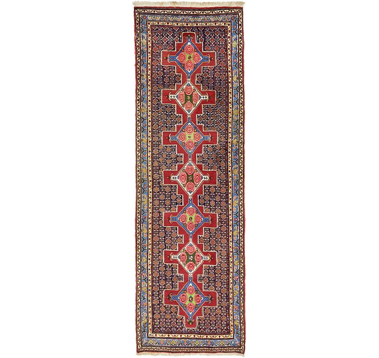 HandKnotted 3' 1 x 9' 8 Bidjar Persian Runner Rug