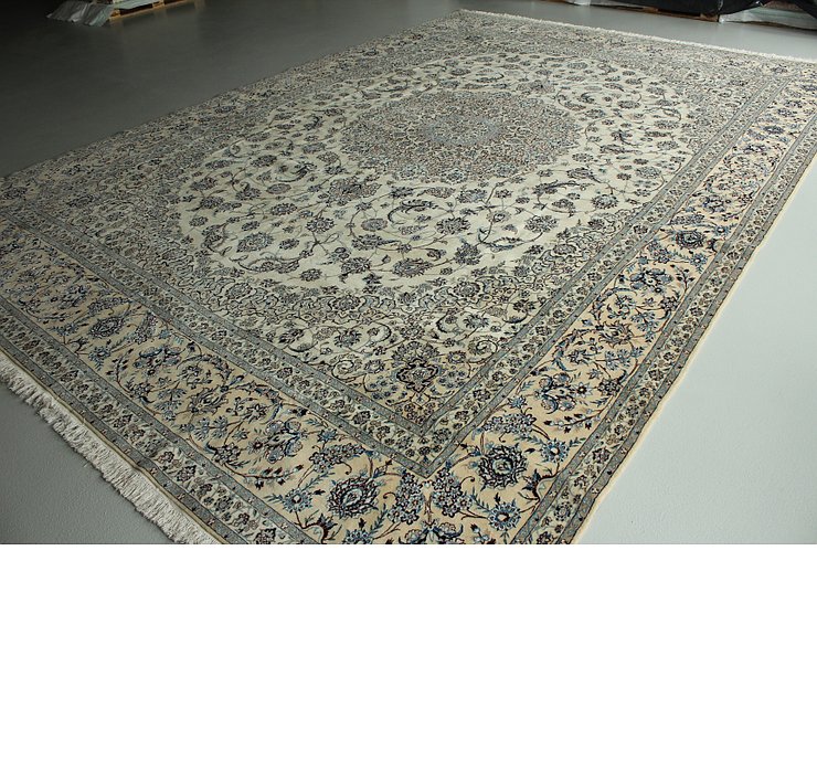 12' 9 x 15' 11 Nain Persian Rug