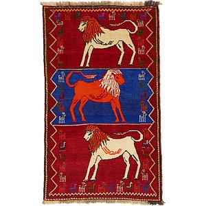 3' x 5' Shiraz Persian Rug