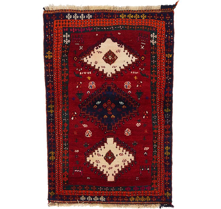 3' 7 x 5' Ghashghaei Persian Rug