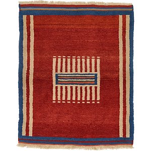 3' 7 x 4' Ghashghaei Persian Rug