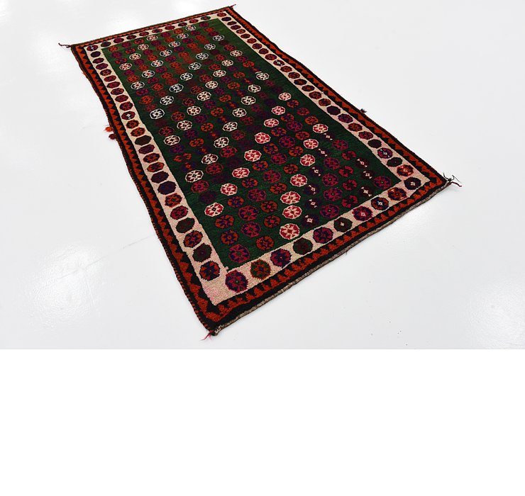 3' 4 x 5' 9 Ghashghaei Persian Rug