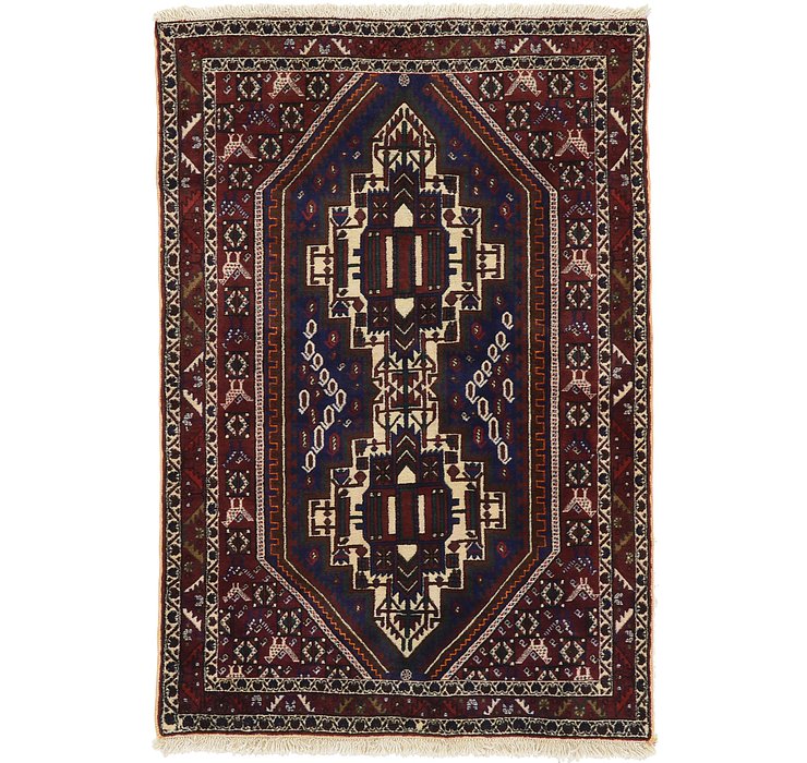 4' 2 x 6' 1 Bakhtiar Persian Rug