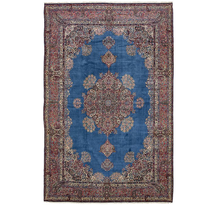 HandKnotted 11' 3 x 17' 9 Kerman Persian Rug