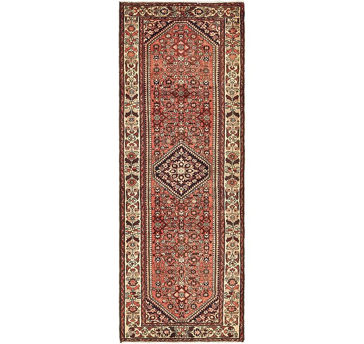 3' 8 x 10' 4 Hossainabad Persian Run...