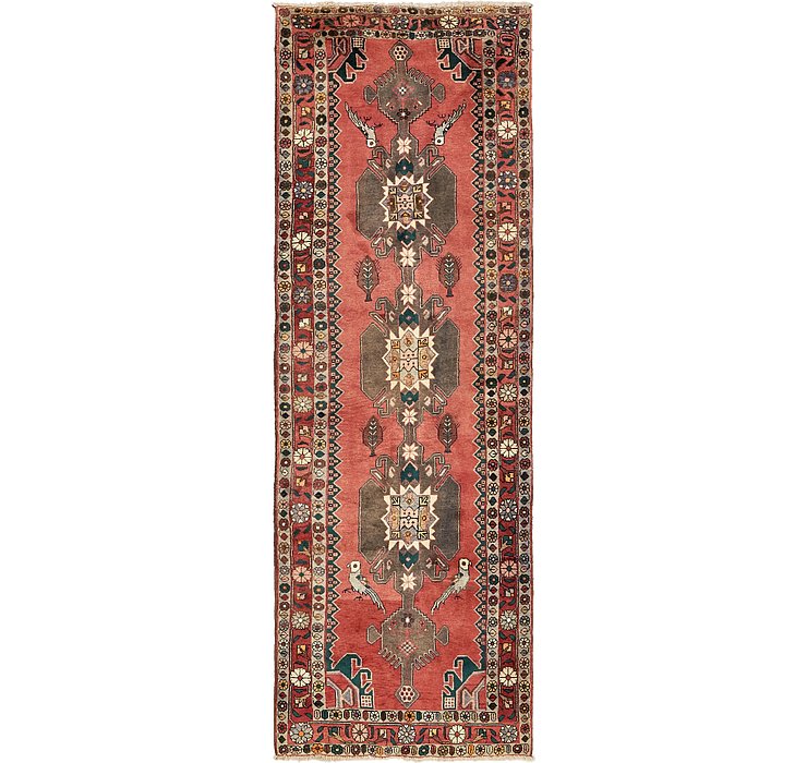 3' 5 x 10' 7 Ardabil Persian Runner ...