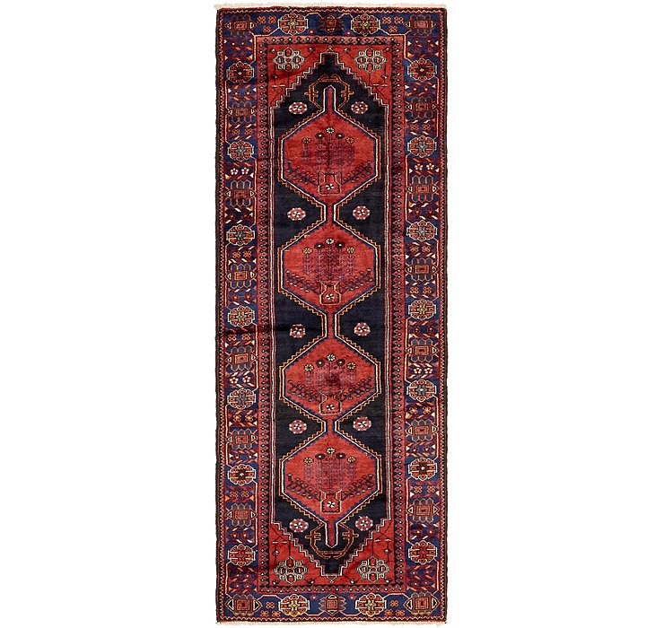 3' 6 x 9' 10 Zanjan Persian Runner Rug