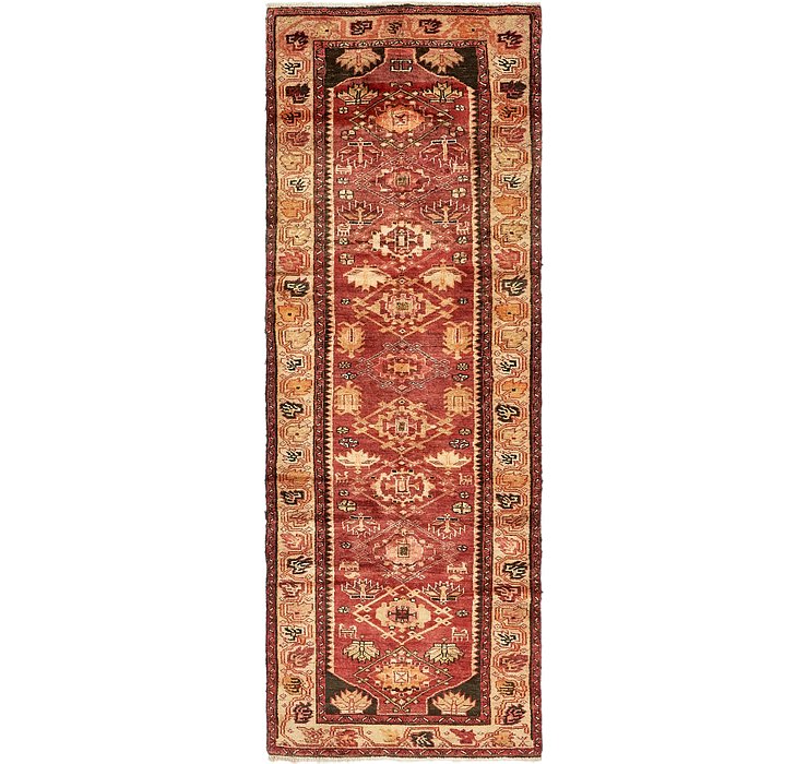3' 4 x 9' 7 Zanjan Persian Runner Rug