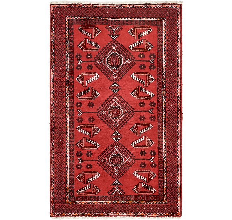 3' 10 x 6' 5 Ferdos Persian Rug