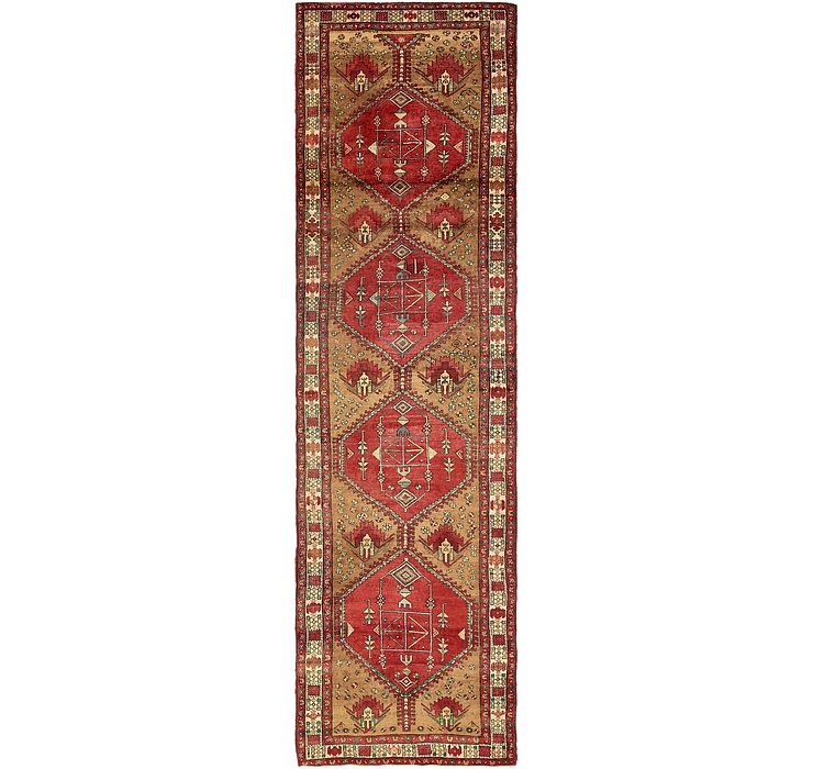 3' 9 x 14' Meshkin Persian Runner ...