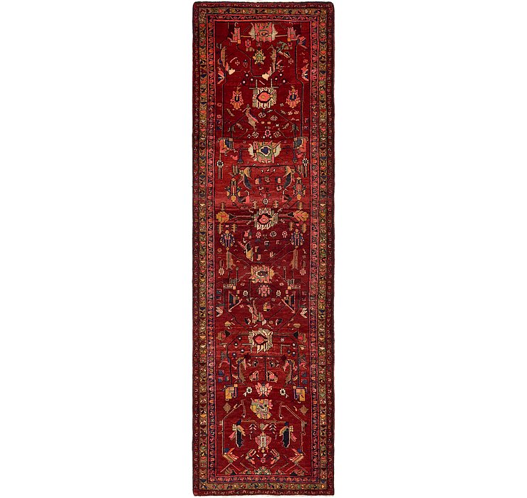 3' 10 x 13' 10 Meshkin Persian Runner ...