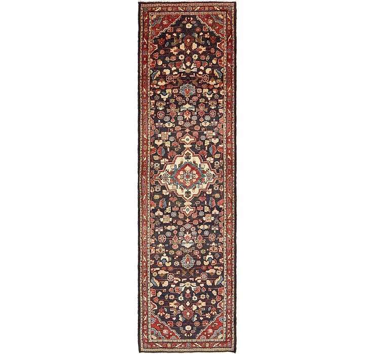 3' 7 x 13' 10 Hamedan Persian Runner ...