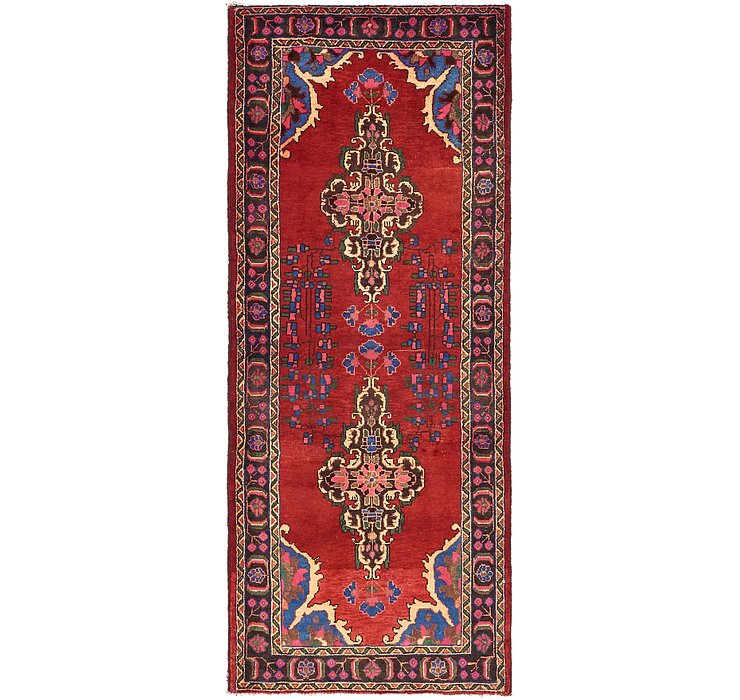 3' 10 x 9' 8 Ferdos Persian Runner Rug