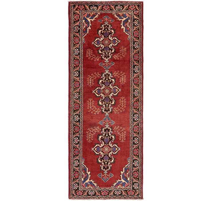 3' 9 x 10' 4 Ferdos Persian Runner Rug