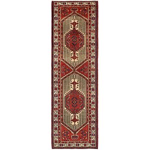 105cm x 330cm Meshkin Persian Runner ...