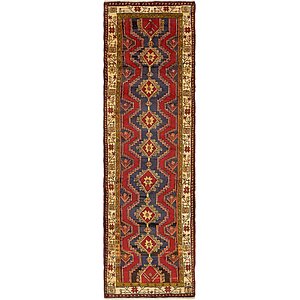 107cm x 370cm Meshkin Persian Runner ...