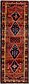 4' 2 x 13' 3 Hamedan Persian Runner Rug thumbnail image 1