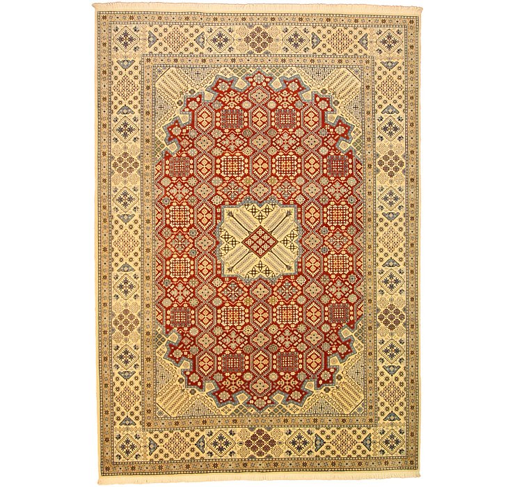 8' x 11' 4 Nain Persian Rug