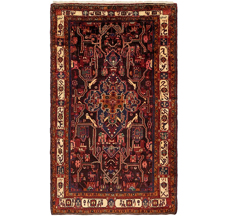 5' 3 x 9' 2 Nahavand Persian Rug