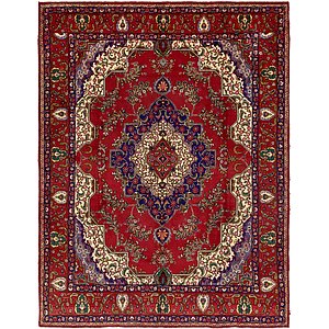 Unique Loom 10' x 13' Tabriz Persian Rug