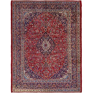 Unique Loom 9' 7 x 12' 8 Mashad Persian Rug