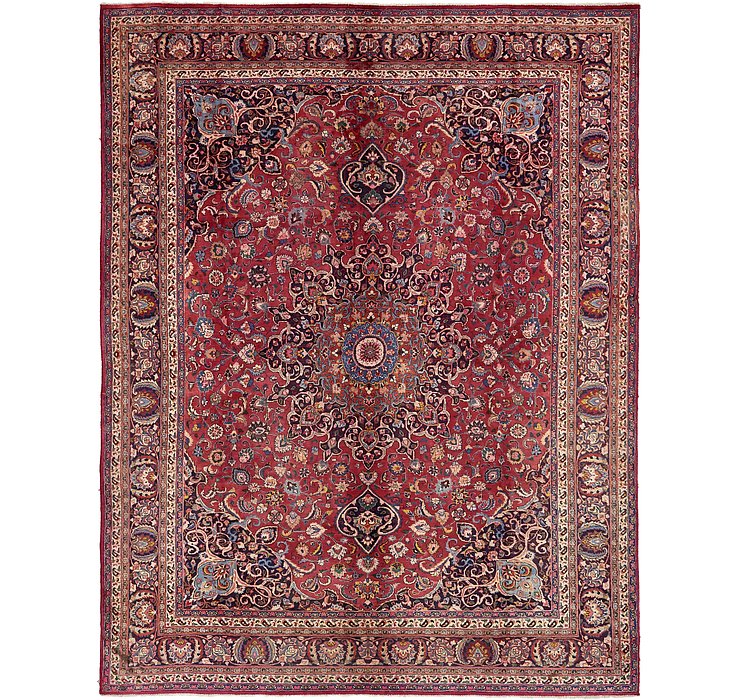 9' 8 x 12' 7 Mashad Persian Rug