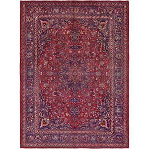 HandKnotted 9' 8 x 13' 2 Mashad Persian Rug