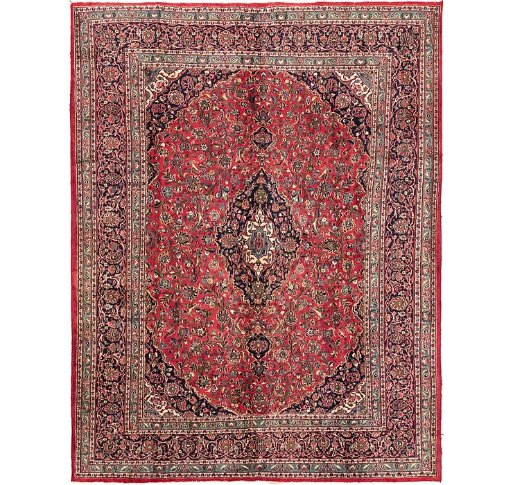 9' 6 x 12' 9 Mashad Persian Rug
