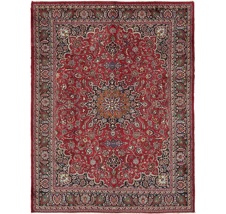 9' 7 x 12' Mashad Persian Rug