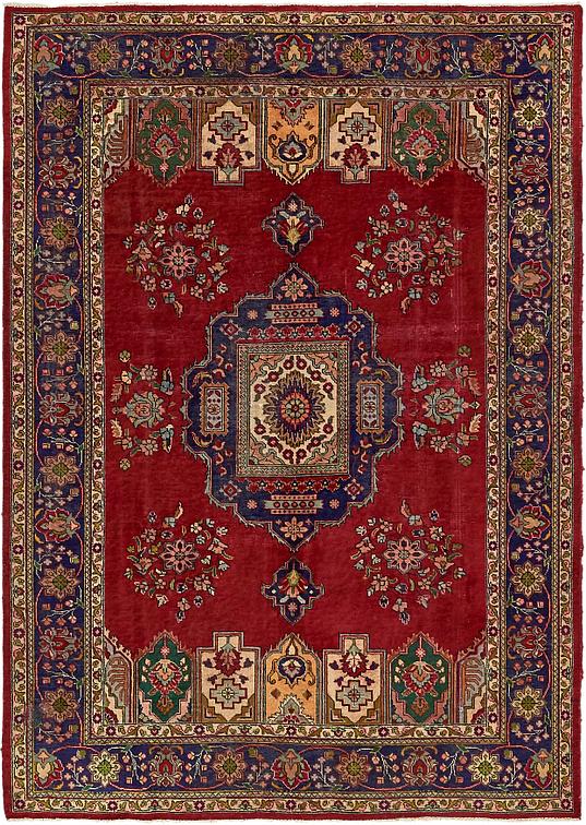 Red 6 9 X Tabriz Persian Rug Rugs Irugs Uk Main Image Of Rug