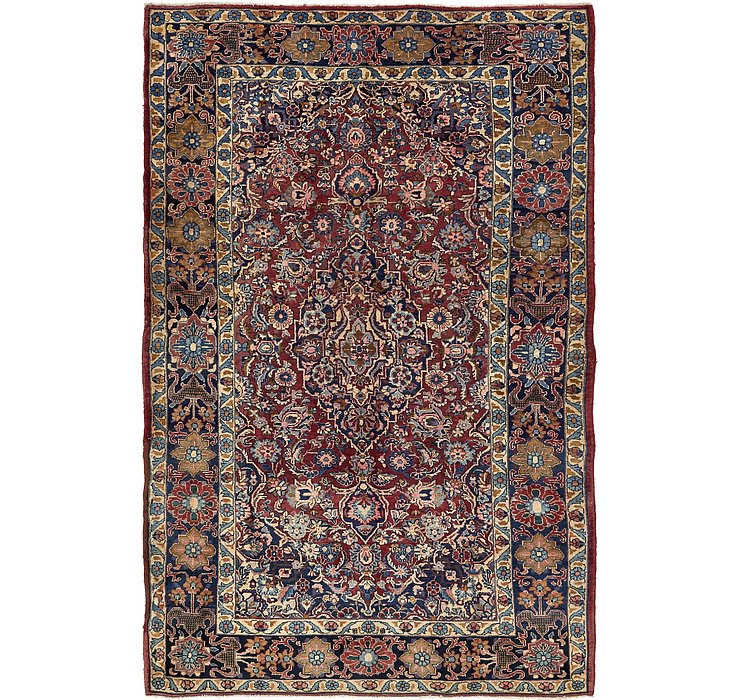 7' x 11' Yazd Persian Rug