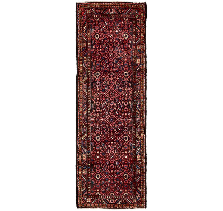 3' 6 x 10' 7 Hossainabad Persian Run...