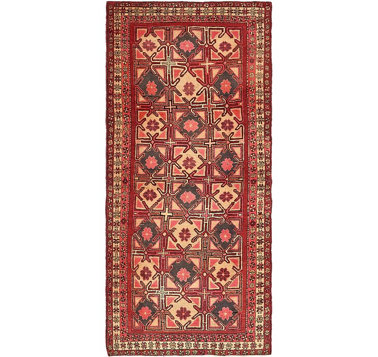 4' 9 x 10' 3 Meshkin Persian Runner ...