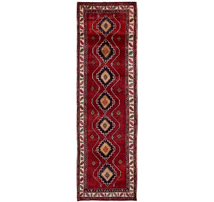 3' 8 x 12' 8 Meshkin Persian Runner ...