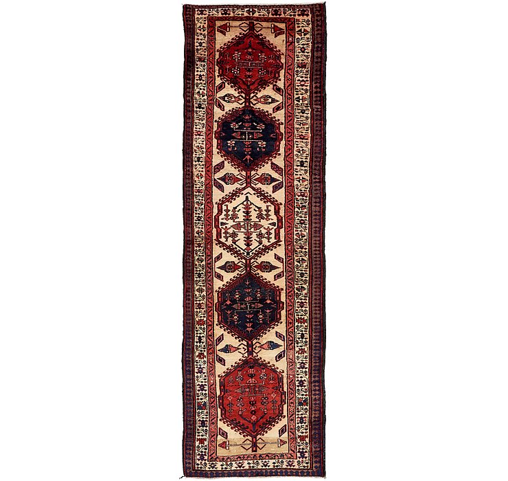 3' 6 x 11' 10 Meshkin Persian Runner ...