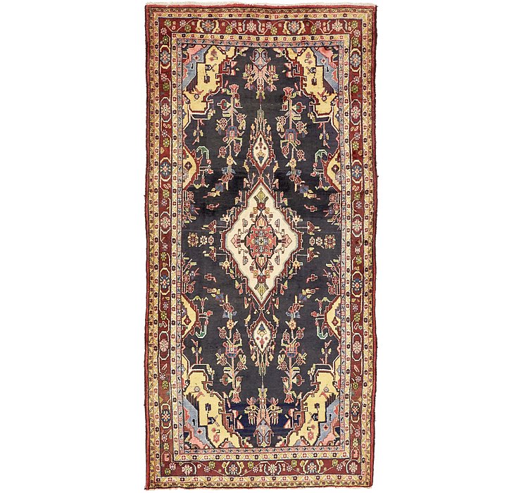 4' 10 x 10' 2 Khamseh Persian Runner ...