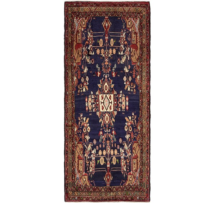 4' 2 x 9' 10 Borchelu Persian Runner...