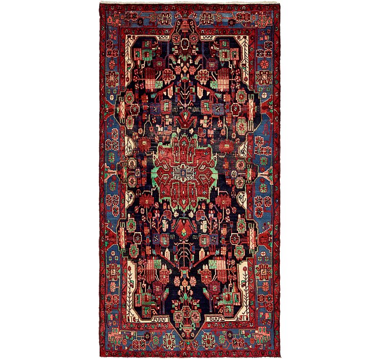 5' 1 x 10' 2 Nahavand Persian Runner...