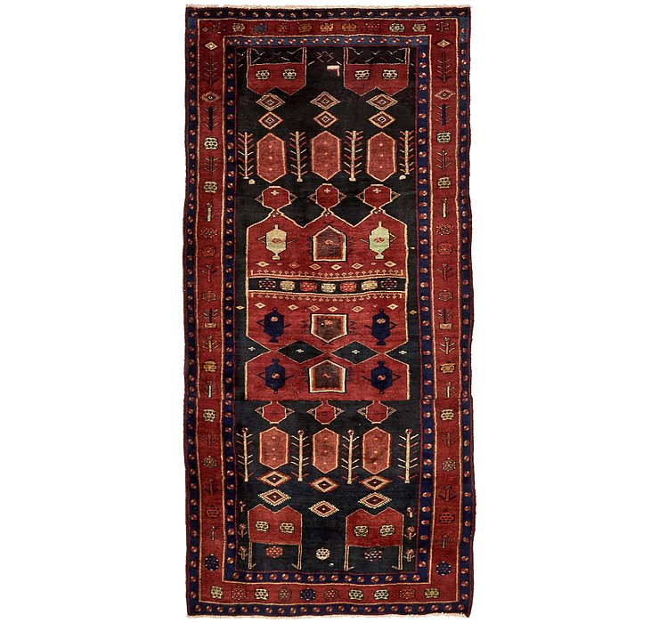 4' 7 x 9' 10 Koliaei Persian Runner ...