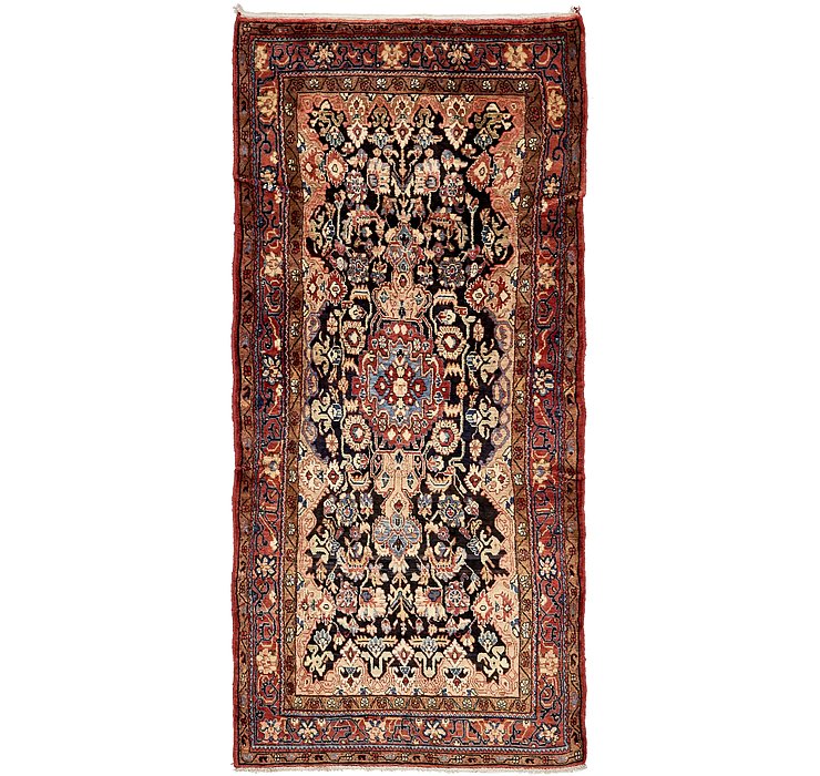4' 3 x 10' 1 Jozan Persian Runner Rug