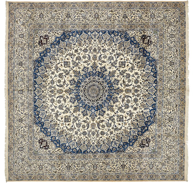 16' 1 x 16' 1 Nain Persian Square Rug