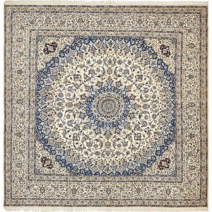 16' x 16' Nain Persian Square Rug