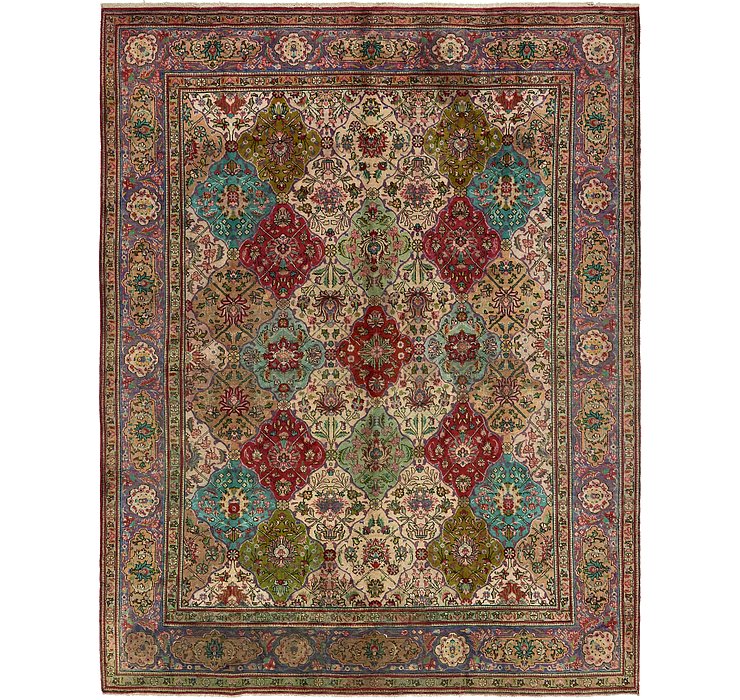 9' 8 x 12' 8 Tabriz Persian Rug